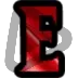 Warcraft Letter E - Sub Badge 9 Months