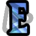 Warcraft Letter E - Sub Badge 1 Year