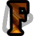 Warcraft Letter F - Sub Badge 1 Month