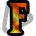 Warcraft Letter F - Sub Badge 3 Months