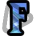 Warcraft Letter F - Sub Badge 1 Year