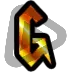 Warcraft Letter G - Sub Badge 3 Months