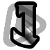 Warcraft Letter J - Sub Badge 2 Months