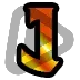 Warcraft Letter J - Sub Badge 3 Months