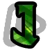 Warcraft Letter J - Sub Badge 6 Months