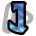 Warcraft Letter J - Sub Badge 1 Year