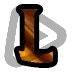 Warcraft Letter L - Sub Badge 1 Month