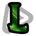 Warcraft Letter L - Sub Badge 6 Months