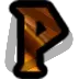 Warcraft Letter P - Sub Badge 1 Month