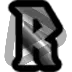 Warcraft Letter R - Sub Badge 2 Months