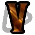 Warcraft Letter V - Sub Badge 1 Month