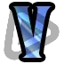 Warcraft Letter V - Sub Badge 1 Year