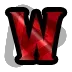 Warcraft Letter W - Sub Badge 9 Months