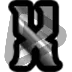 Warcraft Letter X - Sub Badge 2 Months