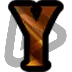 Warcraft Letter Y - Sub Badge 1 Month