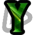 Warcraft Letter Y - Sub Badge 6 Months