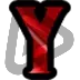 Warcraft Letter Y - Sub Badge 9 Months
