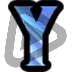 Warcraft Letter Y - Sub Badge 1 Year