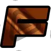 Modern Letter F - Sub Badge 1 Month
