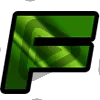 Modern Letter F - Sub Badge 6 Months