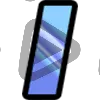 Modern Letter I - Sub Badge 1 Year