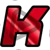 Modern Letter K - Sub Badge 9 Months