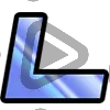 Modern Letter L - Sub Badge 1 Year
