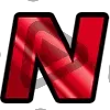 Modern Letter N - Sub Badge 9 Months