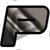 Modern Letter P - Sub Badge 2 Months