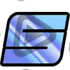 Modern Letter S - Sub Badge 1 Year