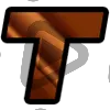 Modern Letter T - Sub Badge 1 Month