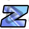 Modern Letter Z - Sub Badge 1 Year