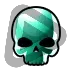 Skulls - 1,000 Bits Badge