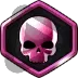 Skulls - 25,000 Bits Badge