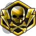 Skulls - 100,000 Bits Badge