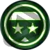 Military - 10,000 Bits Badge