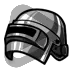 3 Helmet PUBG - 1 Bit Badge