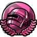 3 Helmet PUBG - 25,000 Bits Badge