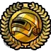 3 Helmet PUBG - 100,000 Bits Badge