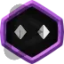 Hexagon Emblems PUBG - 100 Bits Badge