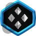 Hexagon Emblems PUBG - 5,000 Bits Badge