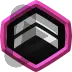 Hexagon Emblems PUBG - 25,000 Bits Badge