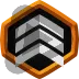 Hexagon Emblems PUBG - 50,000 Bits Badge