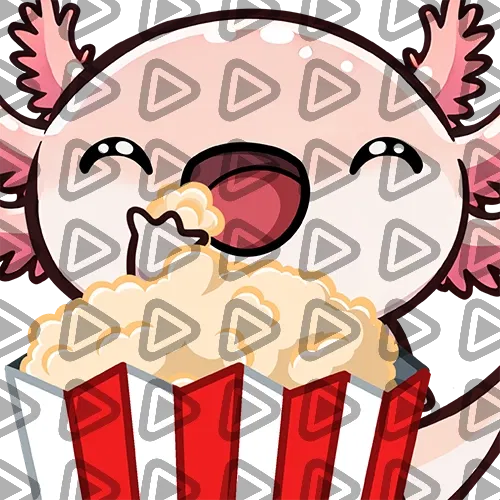 Axolotl - POPCORN - Emote
