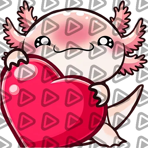 Axolotl - LOVE - Emote