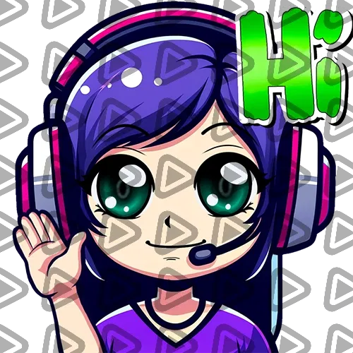Chibi Female - HI - Emote