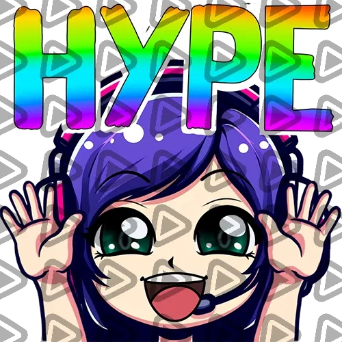 Chibi Female - HYPE - Emote