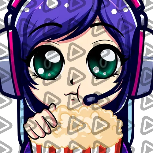 Chibi Female - POPCORN - Emote