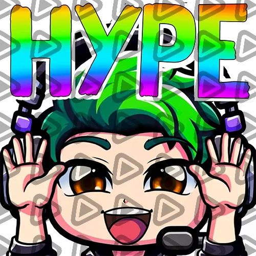 Chibi Male - HYPE - Emote