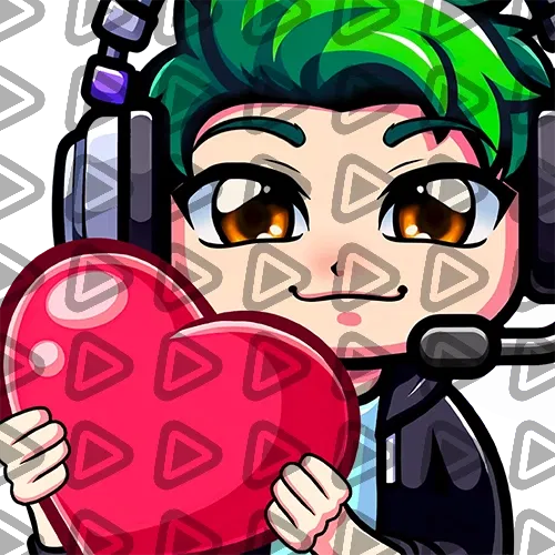 Chibi Male - LOVE - Emote